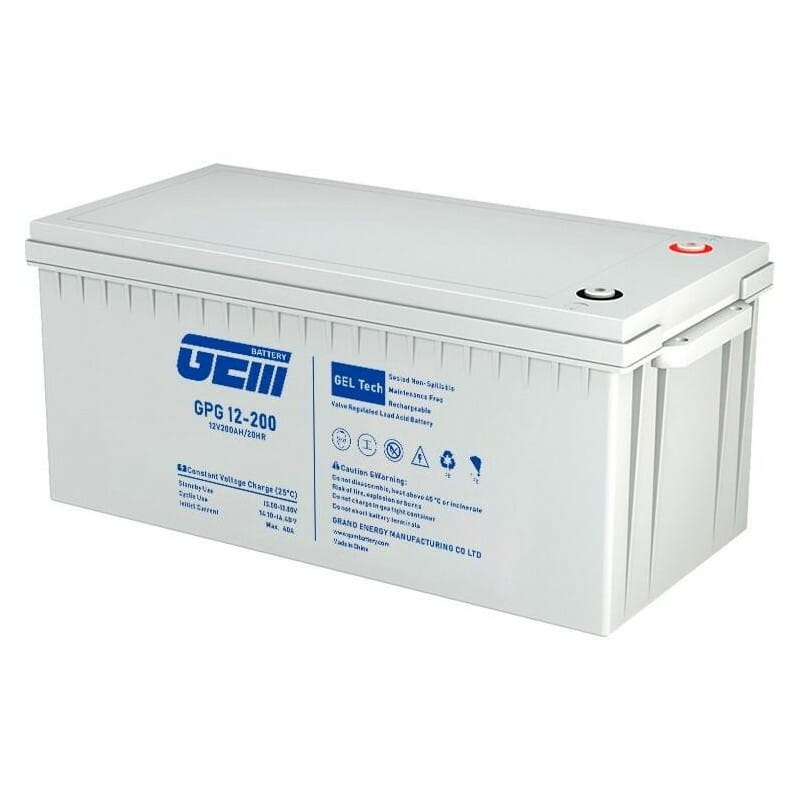 Аккумуляторная батарея GEM Battery 12V 200AH (GPG 12-200) GEL