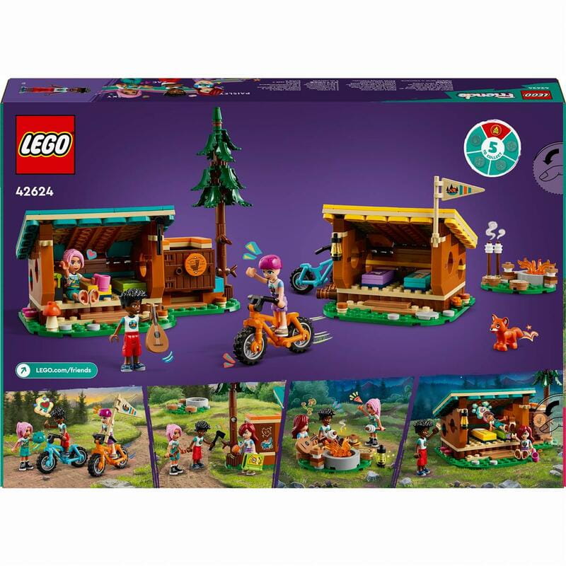 Конструктор LEGO Friends Уютные домики в приключенческом лагере (42624)