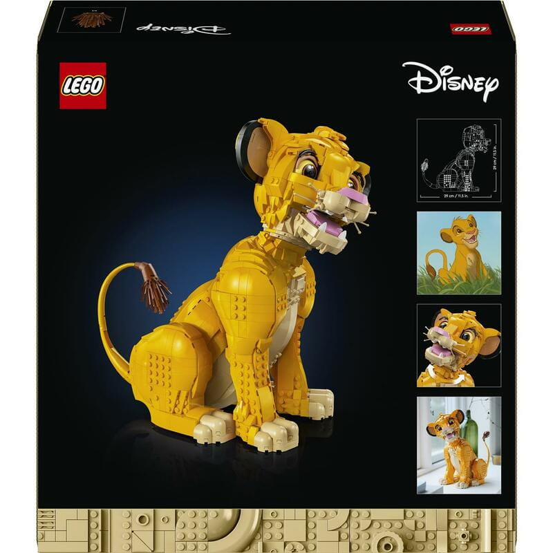 Конструктор LEGO Disney Classic Юный король Лев Симба (43247)