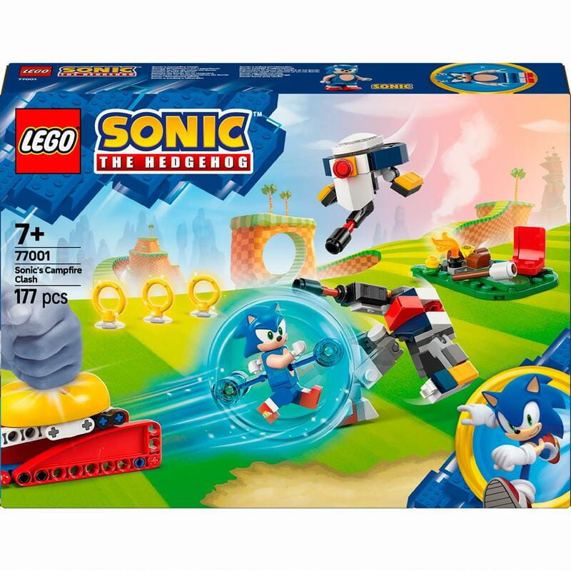 Конструктор LEGO Sonic Зіткнення Соніка біля багаття (77001)