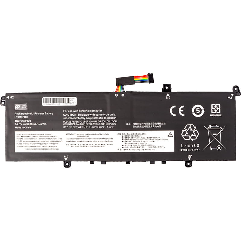 АКБ PowerPlant для ноутбука Lenovo ThinkBook 13s ITL (L19M4PDD) 14.8V 3200mAh (NB482498)