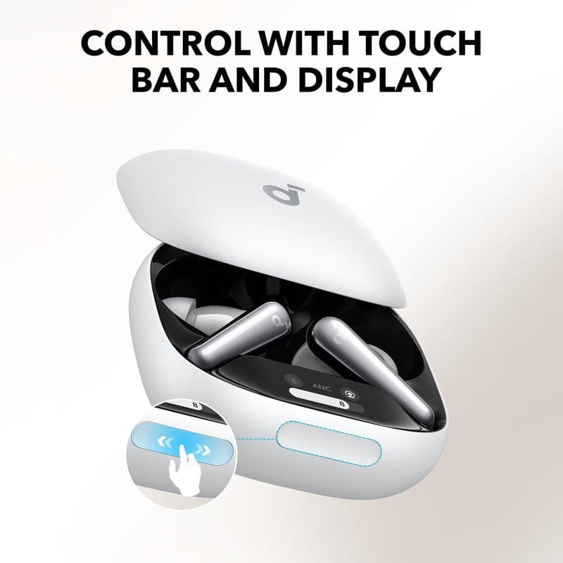 Bluetooth-гарнитура Anker SoundСore Liberty 4 Pro ANC White Matte (A3954G21)