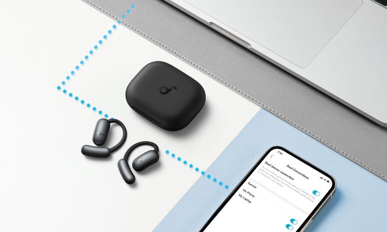 Bluetooth-гарнитура Anker SoundCore AeroFit 2 Black (A3874G11)