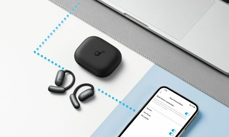 Bluetooth-гарнітура Anker SoundCore AeroFit 2 Black (A3874G11)