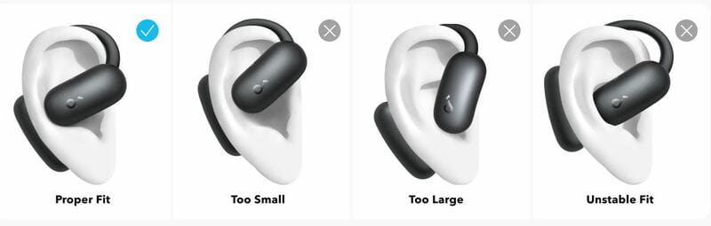 Bluetooth-гарнітура Anker SoundCore AeroFit 2 Black (A3874G11)