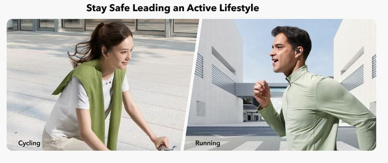 Bluetooth-гарнітура Anker SoundCore AeroFit 2 Black (A3874G11)