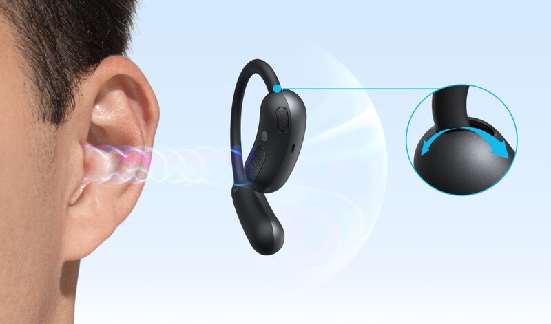 Bluetooth-гарнитура Anker SoundCore AeroFit 2 Black (A3874G11)