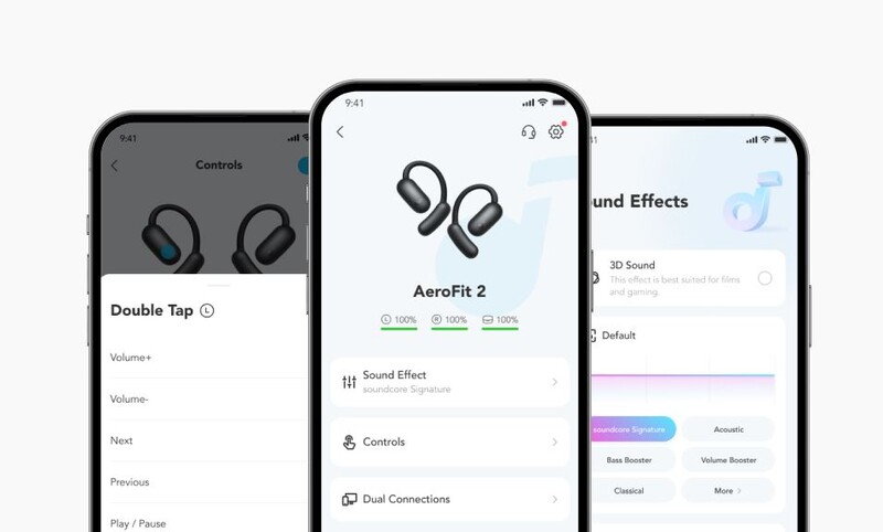 Bluetooth-гарнитура Anker SoundCore AeroFit 2 Black (A3874G11)