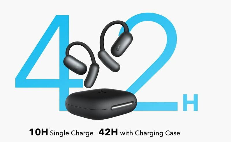 Bluetooth-гарнітура Anker SoundCore AeroFit 2 Black (A3874G11)