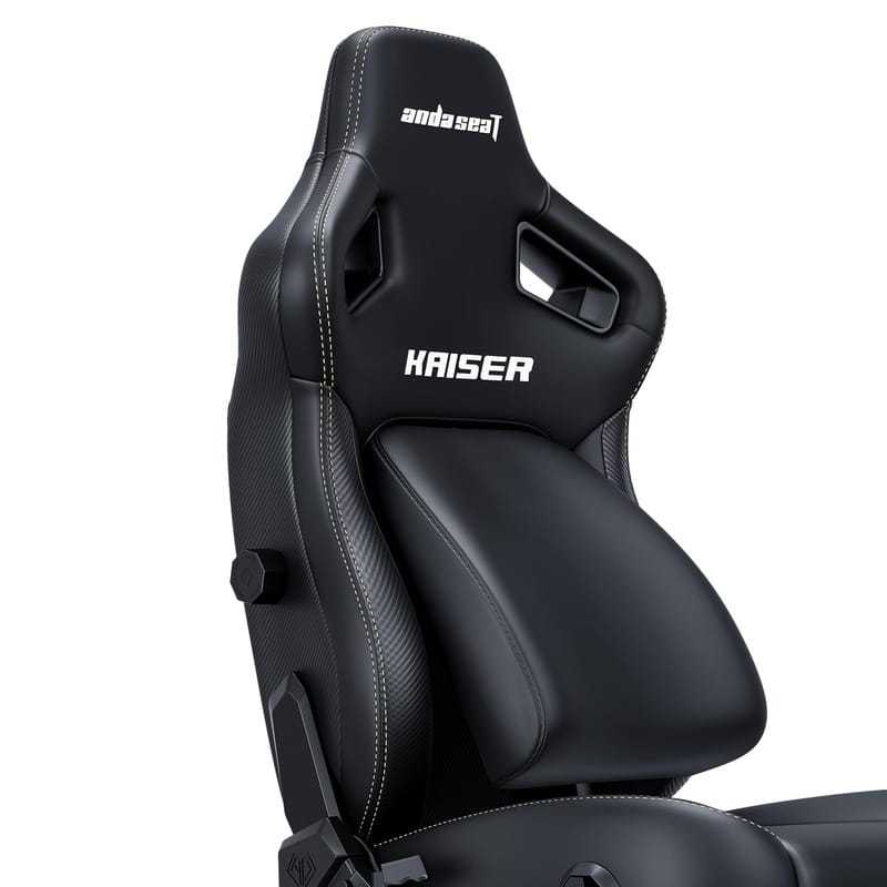 Кресло для геймеров Anda Seat Kaiser 4 Size L Black Premium PVC (AD12YDDC-L-20-B-PV/C)