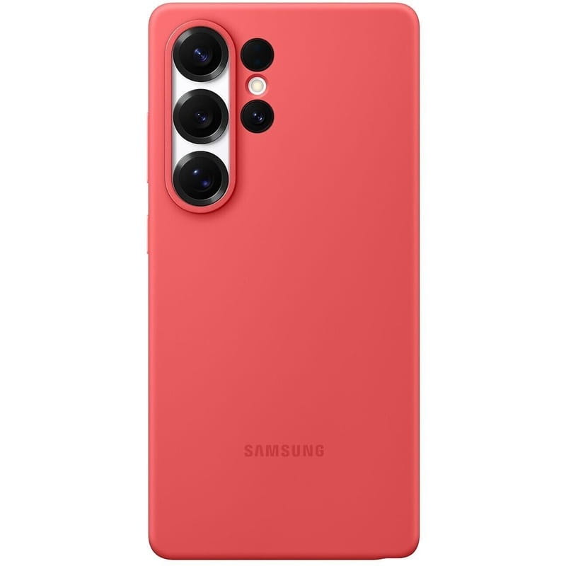 Чехол-накладка Samsung Silicone Case для Samsung Galaxy S25 Ultra SM-S938 Red (EF-PS938CREGWW)