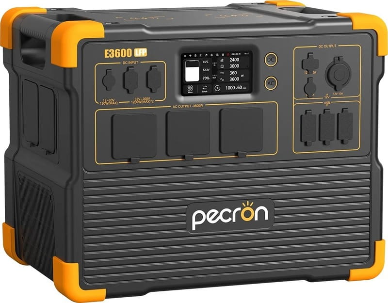 Зарядная станция Pecron E3600LFP 3072Wh, 3600W