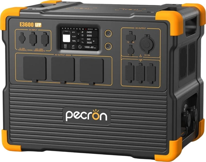 Зарядная станция Pecron E3600LFP 3072Wh, 3600W