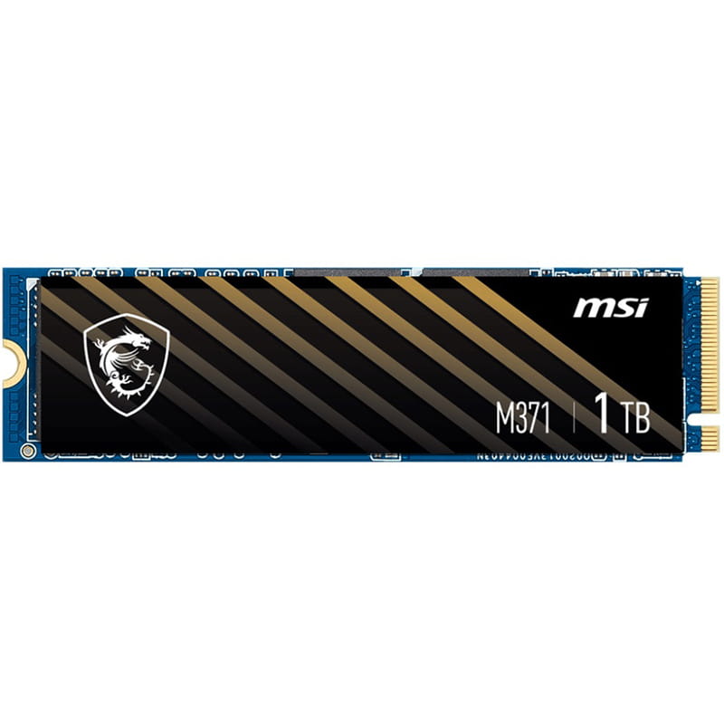 Накопитель SSD 1TB MSI Spatium M371 M.2 2280 PCIe 3.0 x4 NVMe 3D NAND TLC (S78-440L870-P83)_акция