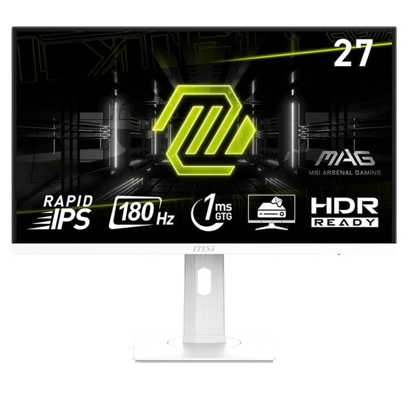 Монитор MSI 27" MAG 274PFW IPS White 180Hz