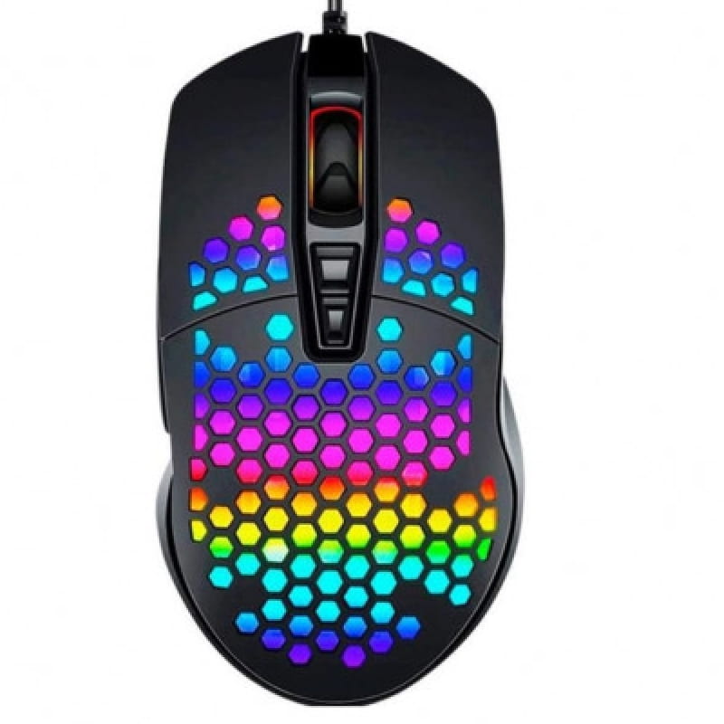 Мышь XO M4 RGB Black (XO-M4-BK)