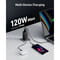 Фото - Сетевое зарядное устройство Anker PowerPort 737 GaNPrime 120W 2xUSB Type-C, USB Type-A Black (A2148313) | click.ua