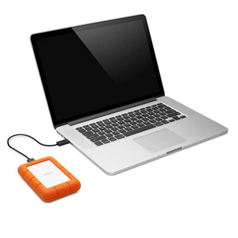 Внешний жесткий диск 2.5" USB 1.0TB LaCie Rugged Mini (LAC301558)