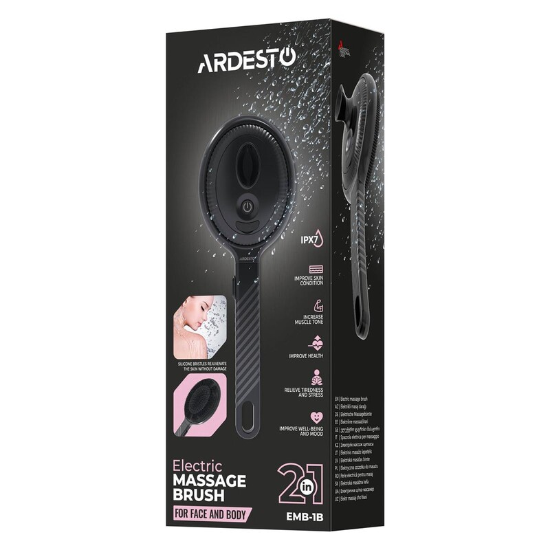 Электрическая щетка-массажер для лица и тела Ardesto EMB-1B