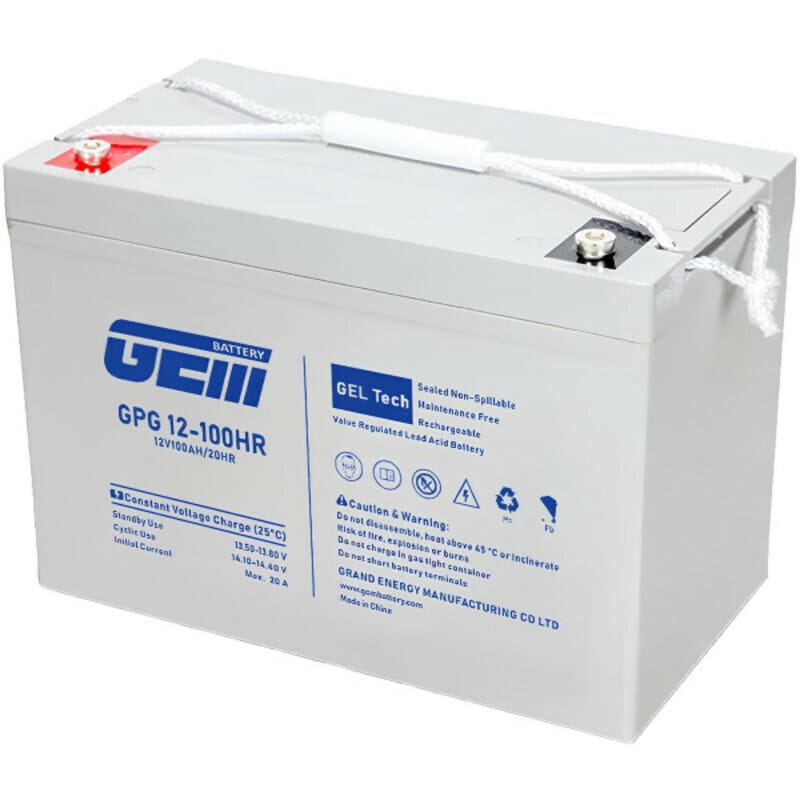 Акумуляторна батарея GEM Battery 12V 100AH (GPG 12-100) GEL