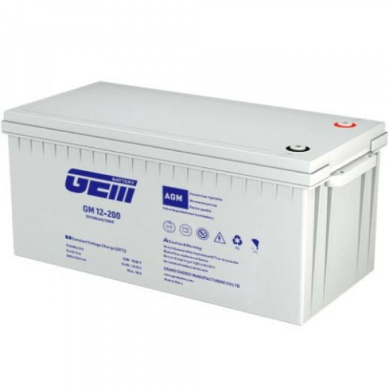 Акумуляторна батарея GEM Battery 12V 200AH (GM 12-200) AGM