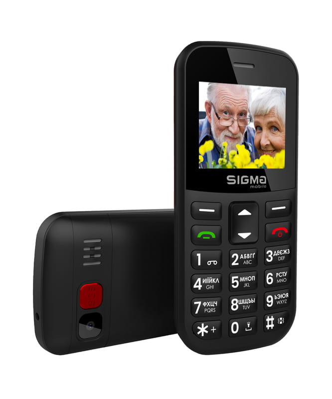 Мобильный телефон Sigma mobile Comfort 50 Easy Black (4827798585214)