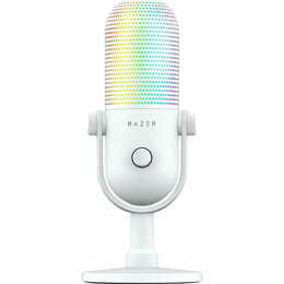 Мікрофон Razer Seiren V3 Chroma White (RZ19-05060200-R3M1)