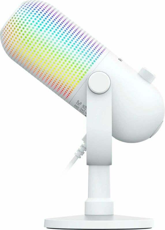 Микрофон Razer Seiren V3 Chroma White (RZ19-05060200-R3M1)