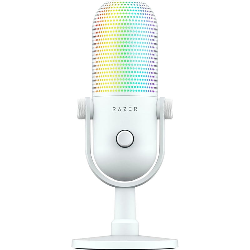 Микрофон Razer Seiren V3 Chroma White (RZ19-05060200-R3M1)