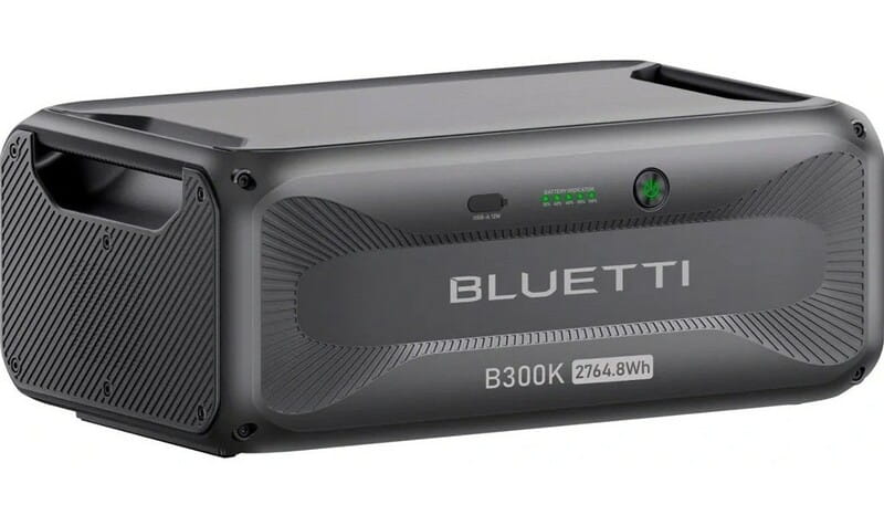 Зарядна станція Bluetti AC300 + акумуляторний модуль B300K, 5000W, 2764.8Wh, LiFePO4