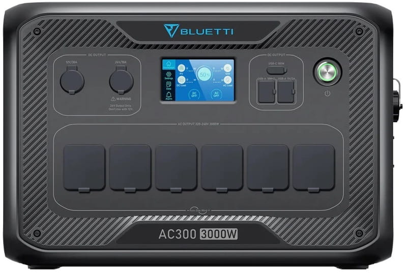 Зарядная станция Bluetti AC300 + аккумуляторный модуль B300K, 3000W, 2764.8Wh, LiFePO4