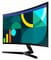 Фото - Монiтор Samsung 27" Essential S3 LS27D366 (LS27D366GAIXCI) VA Black Curved 100Hz | click.ua