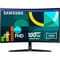 Фото - Монiтор Samsung 27" Essential S3 LS27D366 (LS27D366GAIXCI) VA Black Curved 100Hz | click.ua