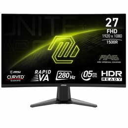 Монитор MSI 27" MAG 276CXF VA Black Curved 280Hz
