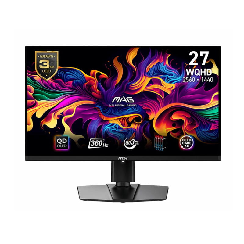 Монітор MSI 27" MAG 271QPX QD-OLED Black 360Hz