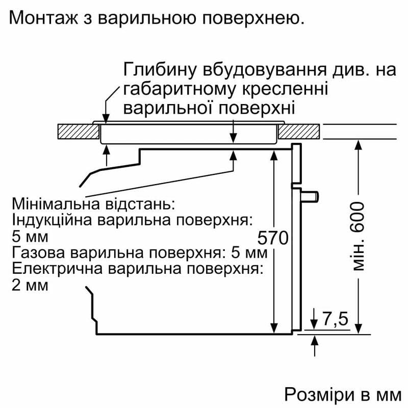 Духова шафа Bosch HRG232EB3