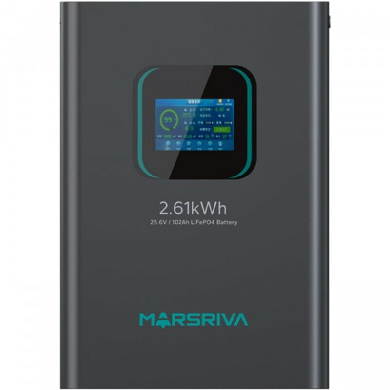 Аккумуляторная батарея Marsriva 25.6V 102AH (MR-LFP24-100-WMD) LiFePO4