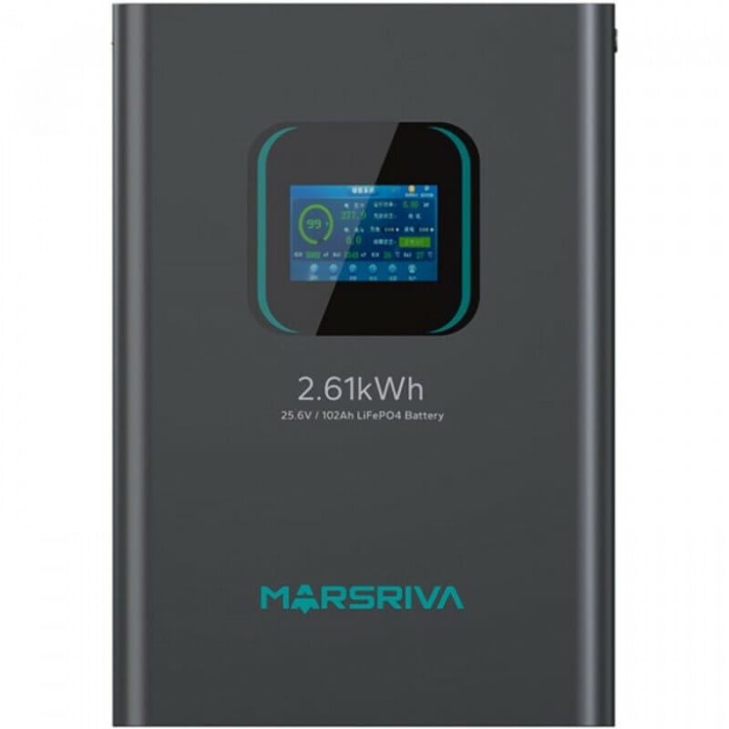 Акумуляторна батарея Marsriva 25.6V 102AH (MR-LFP24-100-WMD) LiFePO4