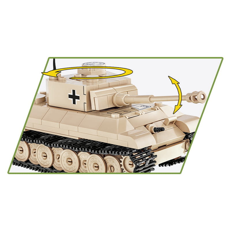 Конструктор COBI Вторая Мировая Война Танк Panzer V Пантера, 298 деталей (COBI-2713)