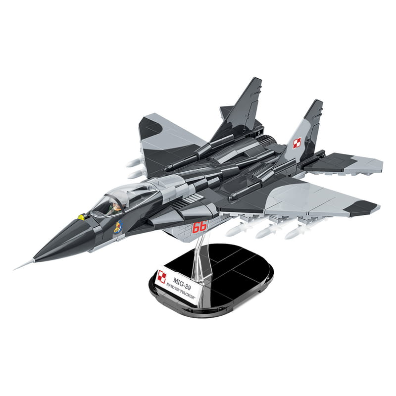 Конструктор COBI Самолет МиГ-29 (UA/PL) Fulcrum, 550 деталей (COBI-5840)