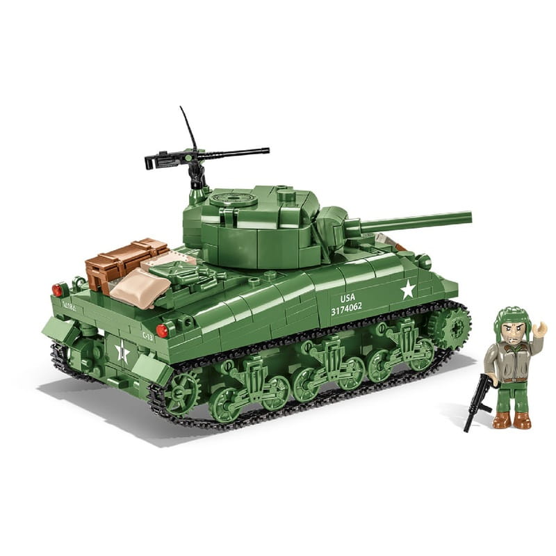 Конструктор COBI Company of Heroes 3 Танк M4 Шерман, 615 деталей (COBI-3044)