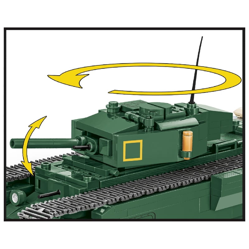 Конструктор COBI Company of Heroes 3 Танк Mk III Черчилль, 654 детали (COBI-3046)