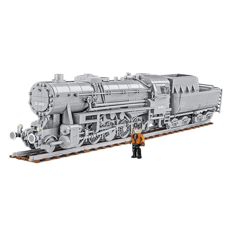 Конструктор COBI Локомотив Kriegslokomotive Class 52 масштаб 1:35, 2476 деталей (COBI-6281)