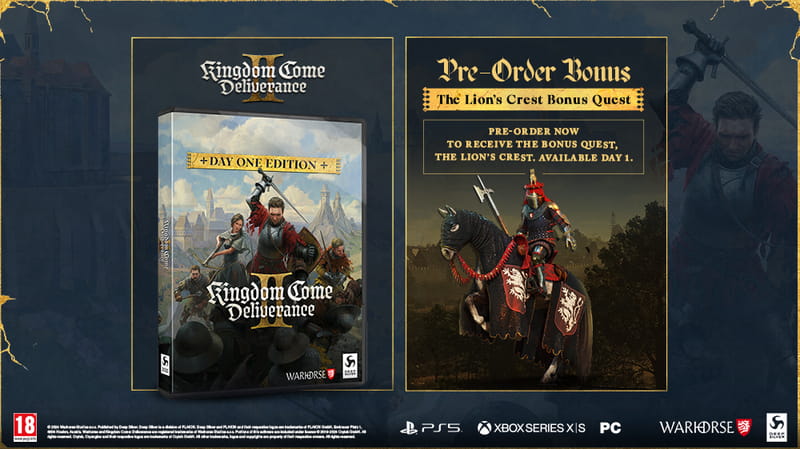 Игра Kingdom Come: Deliverance 2 Day One Edition для Sony PlayStation 5, Blu-ray (1143932)