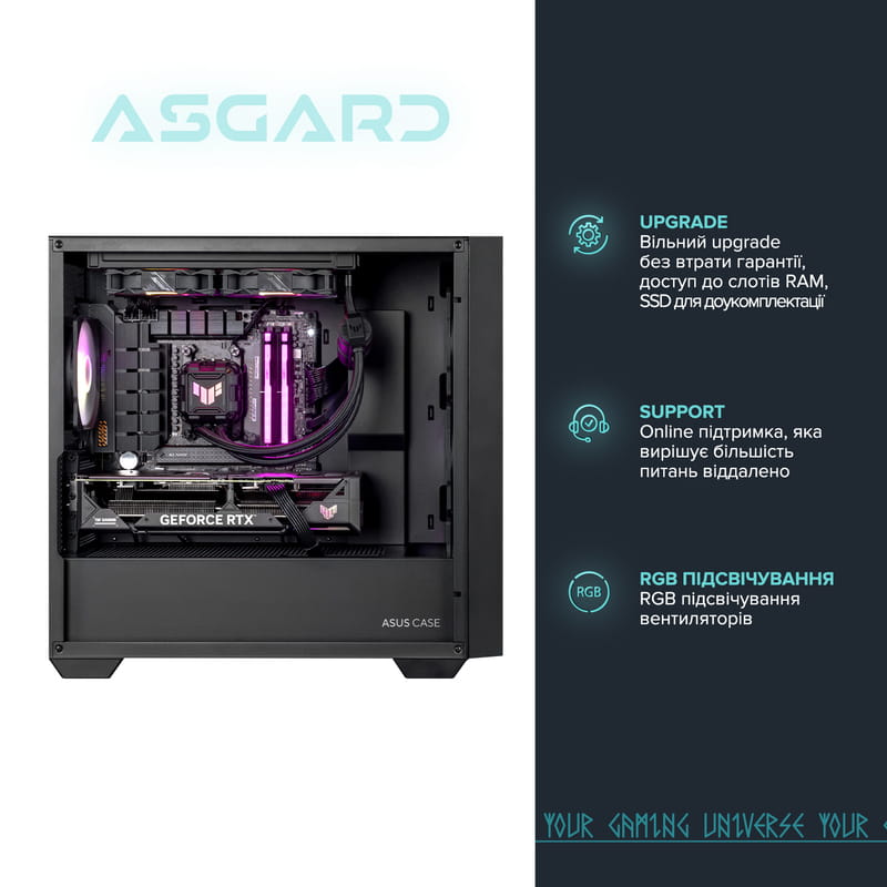 Персональный компьютер ASGARD (A96X.32.S10.57T.5479)