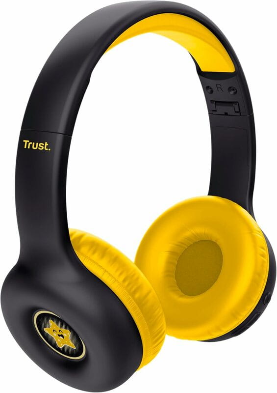 Bluetooth-гарнитура Trust On-ear Nouna Kids, Wireless Pink (25274)