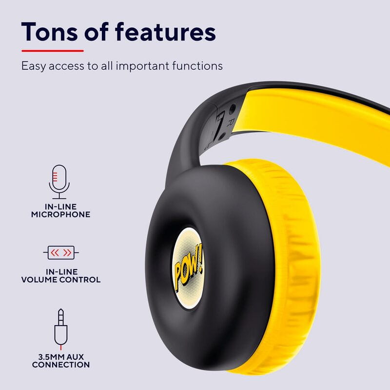 Гарнитура TRUST Nouna Headphones Black (25406)
