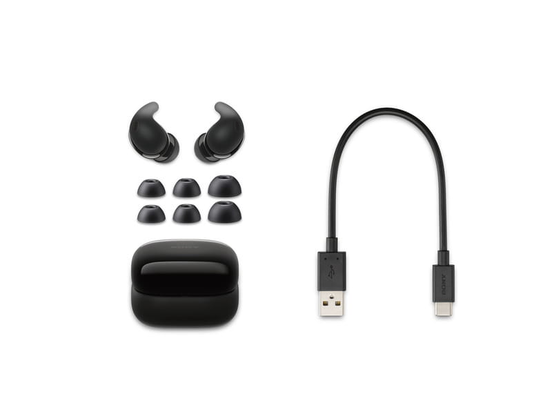 Bluetooth-гарнітура Sony LinkBuds Fit Black (WFLS910NB.CE7)