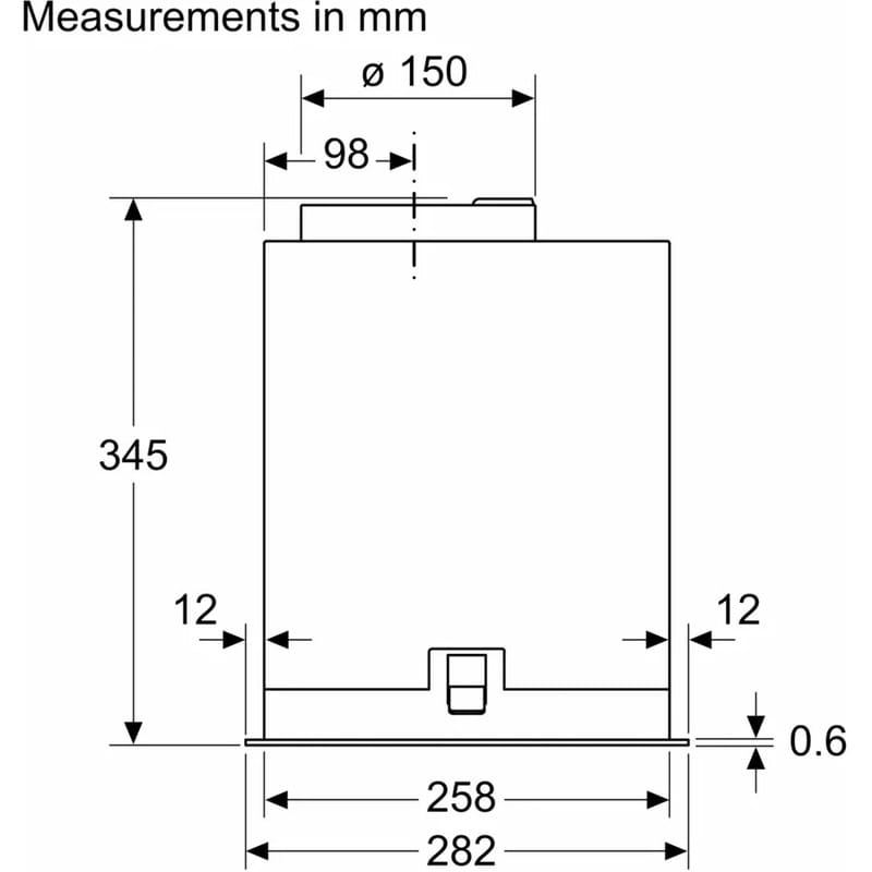 Вытяжка Bosch DLN56AC50