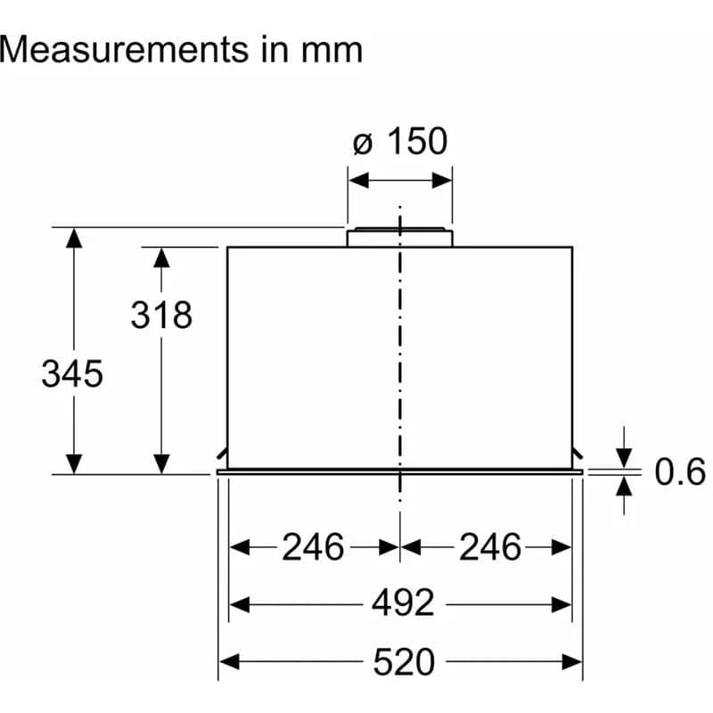 Витяжка Siemens LB56NAC50